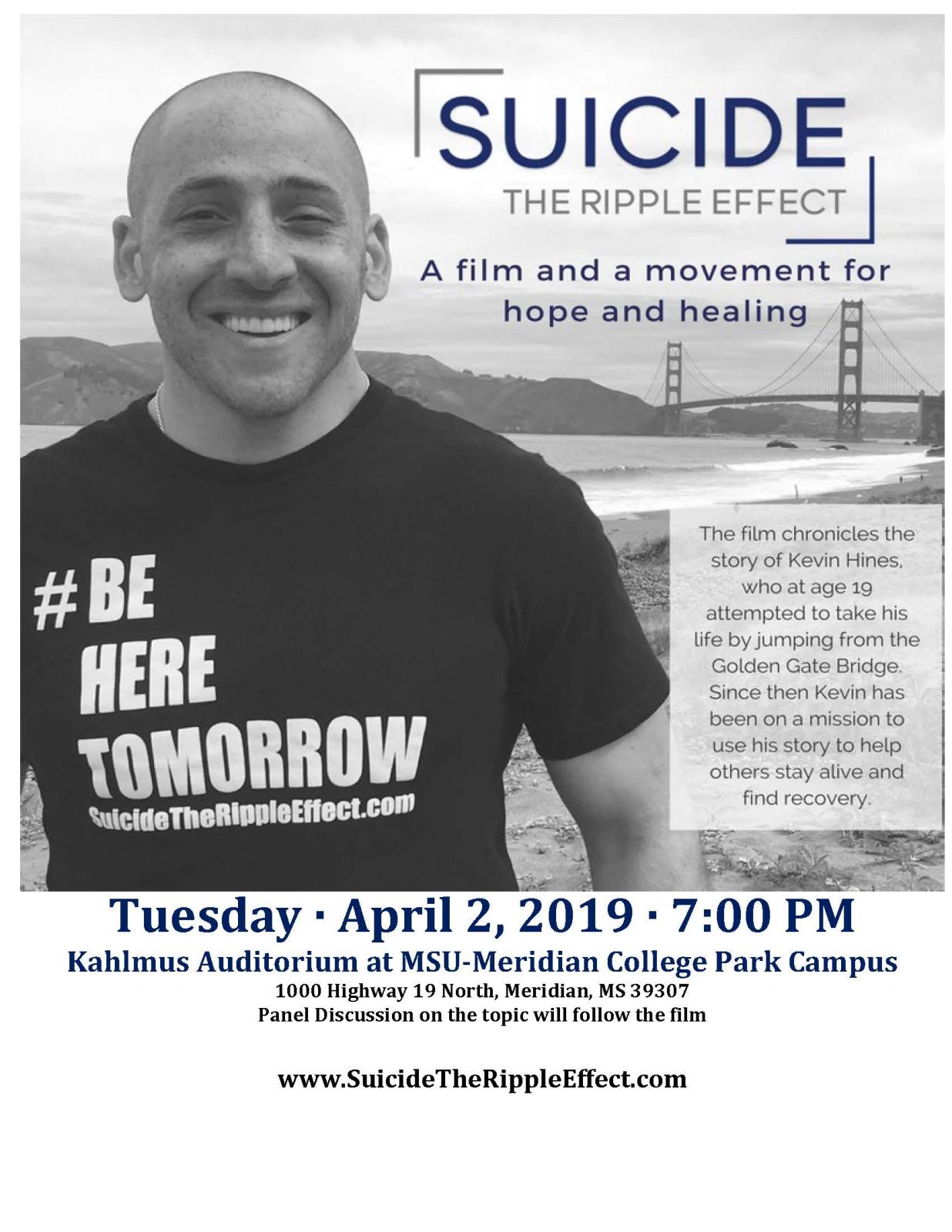 Film and Panel Discussion: Suicide The Ripple Effect | Meridian